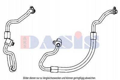 AKS DASIS 885866n -  Трубопровод низкого давления, кондиционер